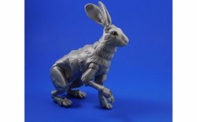 机器人兔子实物图-坐