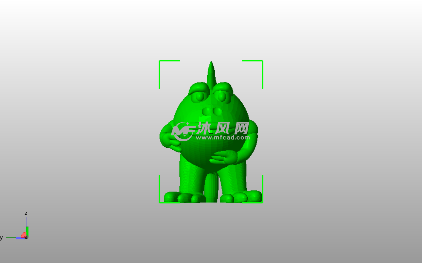 库卡鱼模型主视图