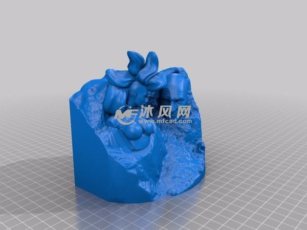 拉什莫尔山雕像斜视图