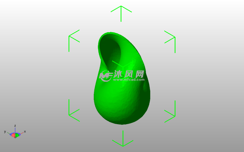 莫比乌斯带斜视图