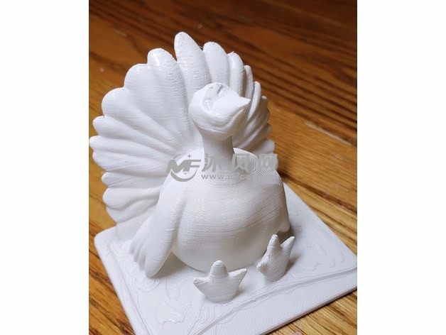 胖火鸡模型实物图