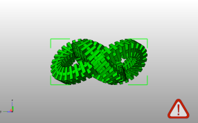 三叶管结侧视图