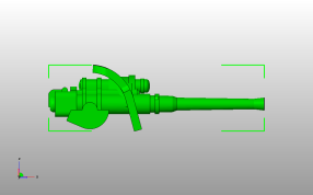  诗史级坦克加农炮主视图