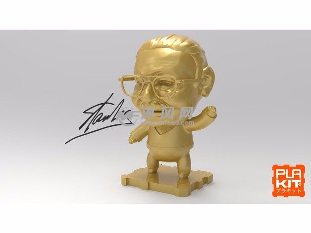 斯坦·李雕像效果图