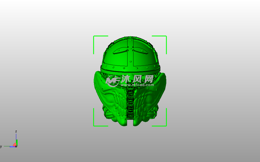 死亡头盔主视图