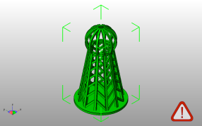 特斯拉塔斜视图