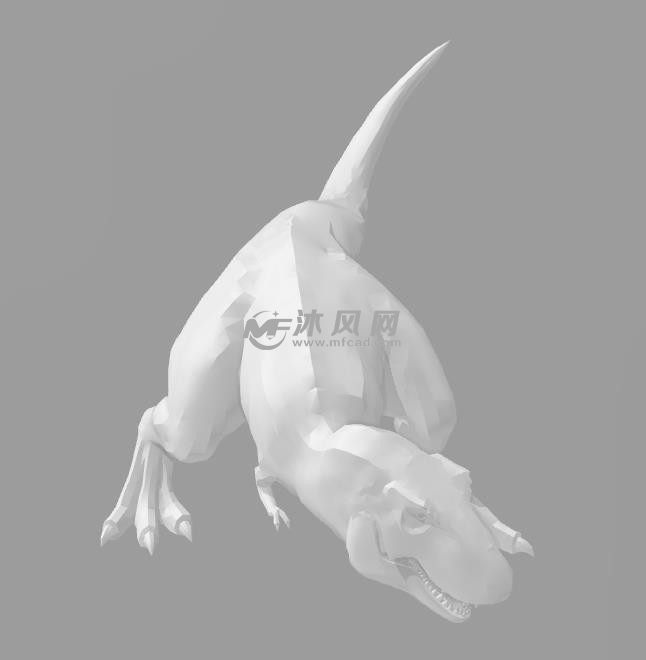 霸王龙石膏模型