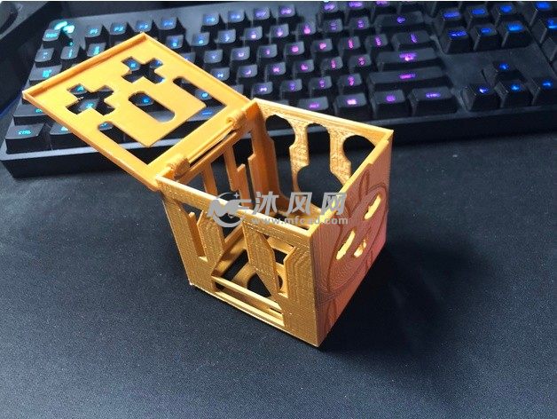 微笑小盒子实物图打开