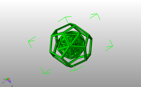 五边形陀螺俯视图
