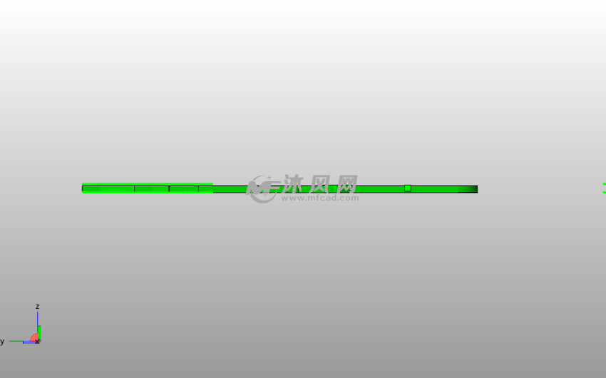 小房子书签侧视图