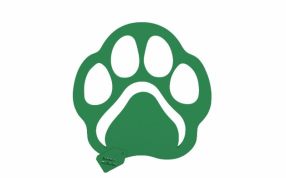 小熊脚印书签效果图