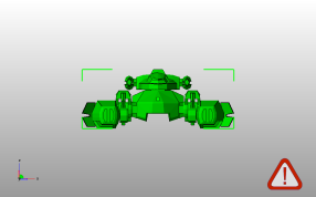 星际战争地面装甲坦克主视图