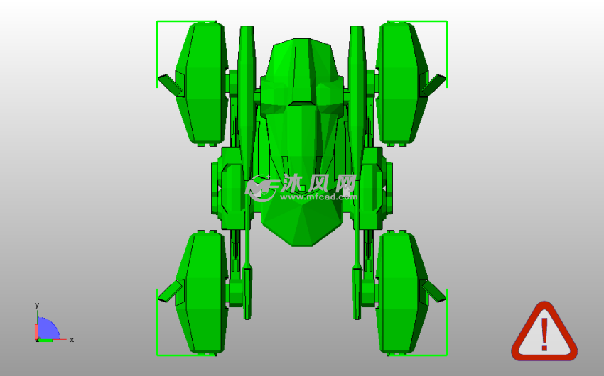 星际战争地面装甲坦克俯视图