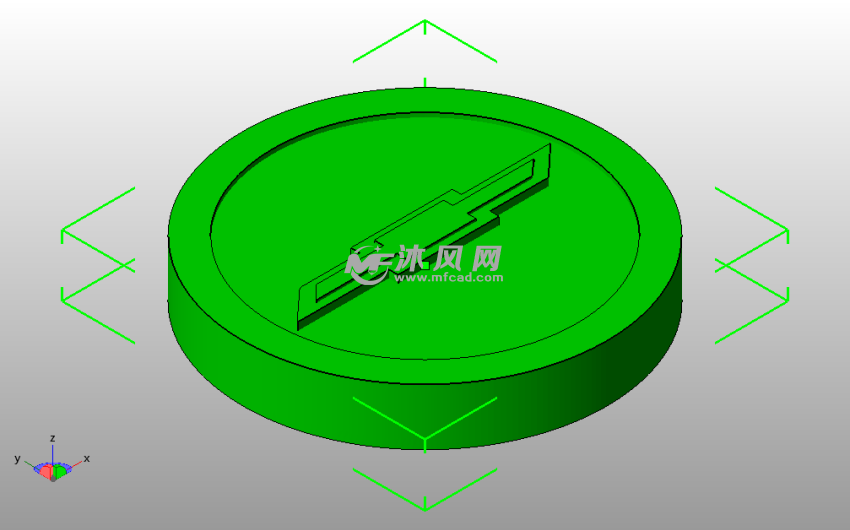 雪佛兰LOGO斜视图