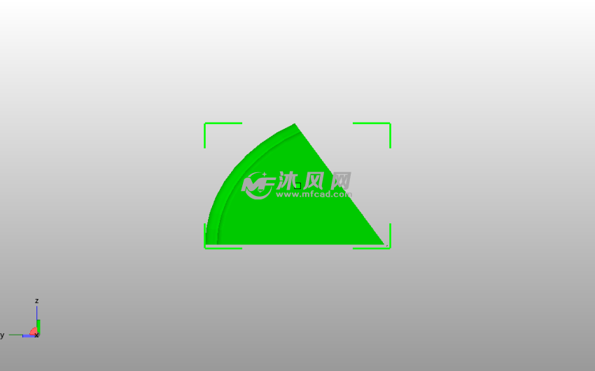 我爱你模型侧视图