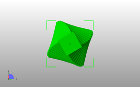 螺旋台阶花瓶底视图