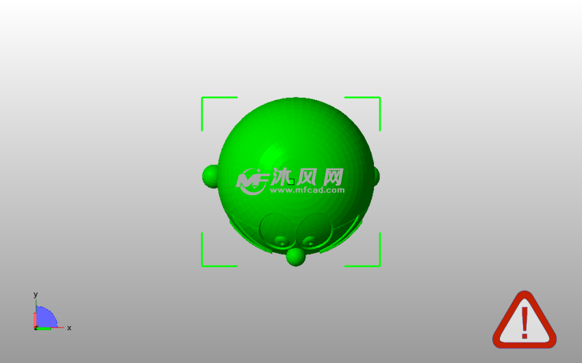 哆啦A梦模型俯视图