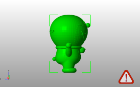 哆啦A梦模型侧视图