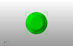 大肚子螺纹花瓶底视图