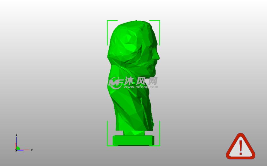 朱塞佩·威尔第侧视图