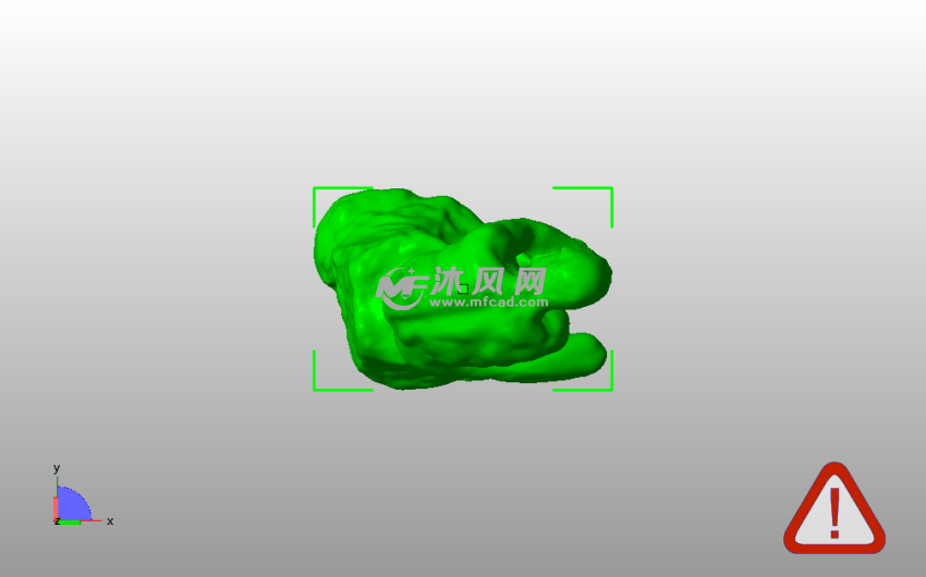 思想者雕像俯视图