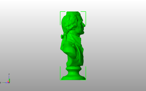 杰斐逊雕像侧视图