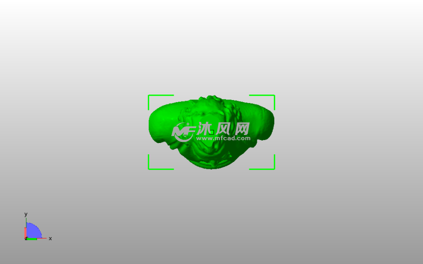 杰斐逊雕像俯视图