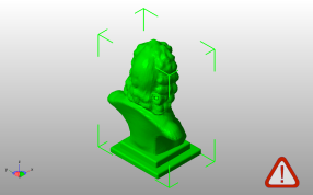 伏尔泰雕像斜视图