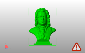 伏尔泰雕像主视图