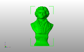 贝多芬半身像主视图