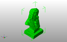 巴赫人物雕像斜视图