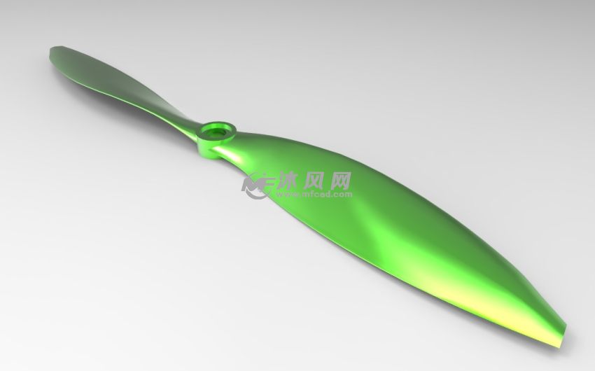 无人机螺旋桨模型