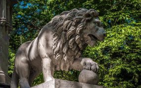 3D扫描狮子实物图