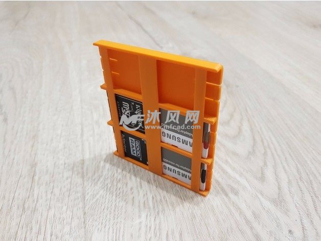 SD卡卡盒主视图