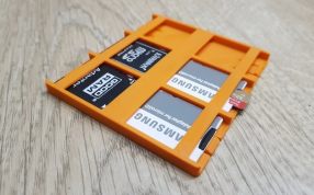 SD卡卡盒俯视图