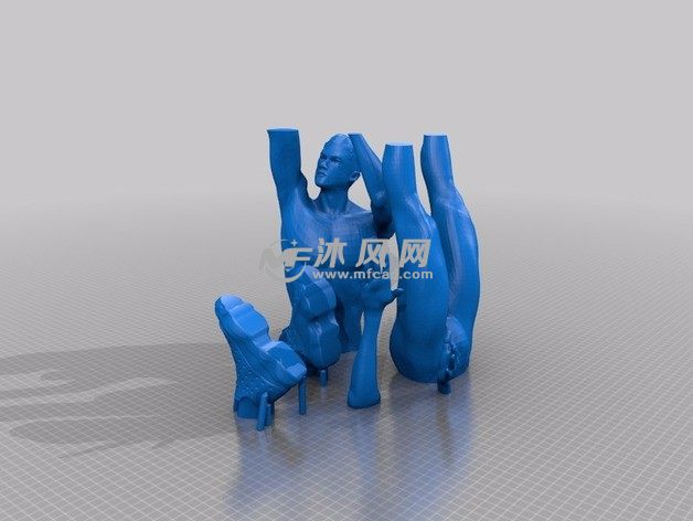 巴隆克斯托投篮雕像模型图