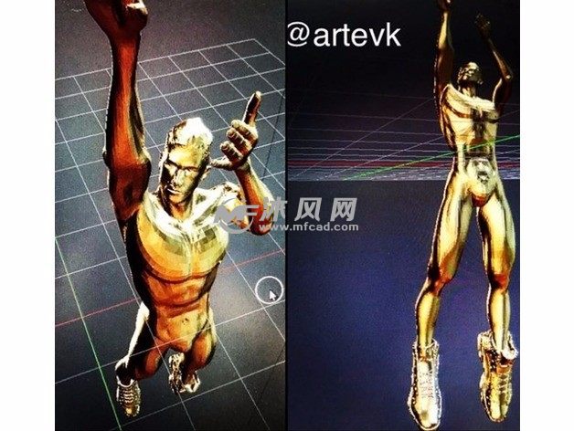 巴隆克斯托投篮雕像效果图