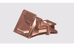 打印机鼓风机罩主视图