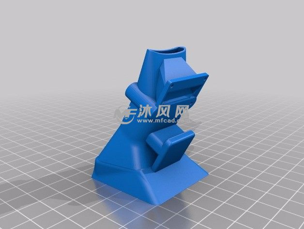 打印机鼓风机罩模型图