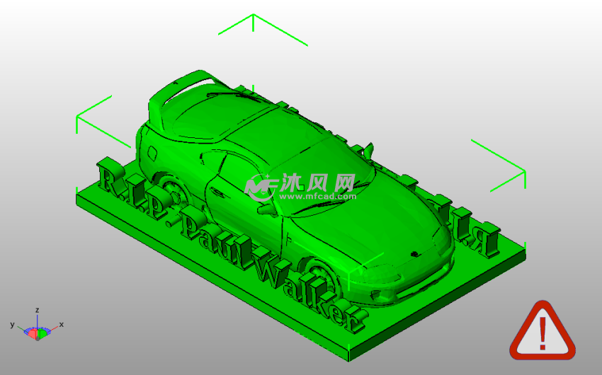 丰田Supra Paul斜视图