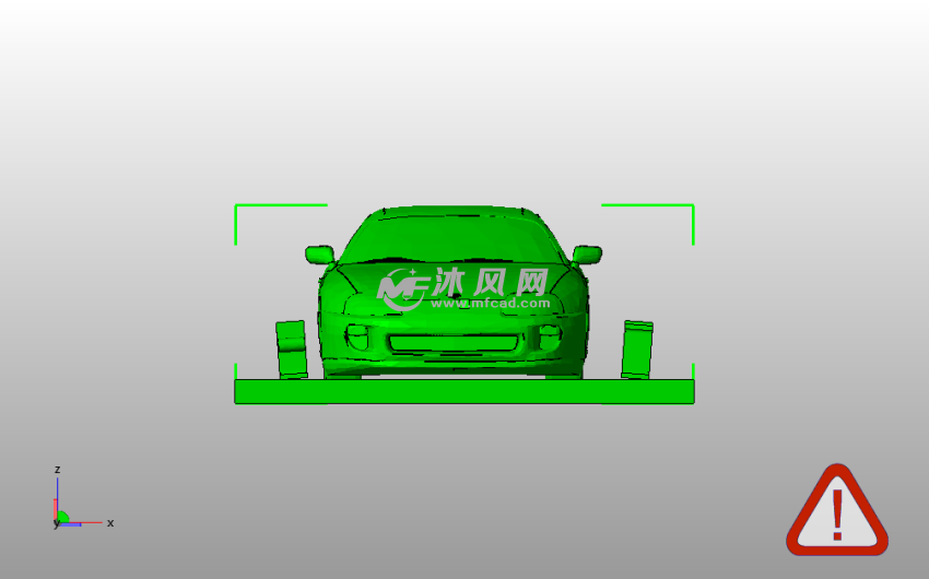 丰田Supra Paul主视图