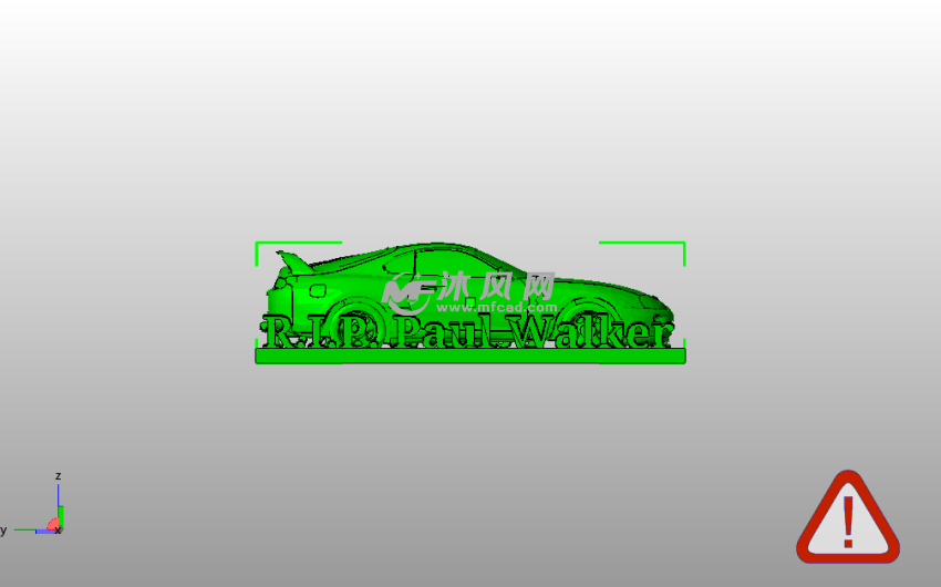 丰田Supra Paul侧视图