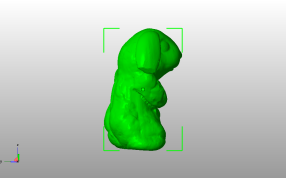 功夫兔子侧视图