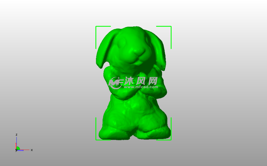 功夫兔子主视图