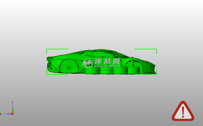 捷豹XJ220侧视图