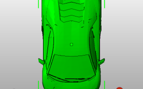 兰博基尼俯视图