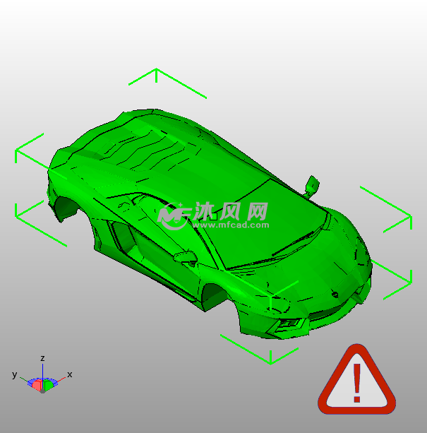 兰博基尼斜视图
