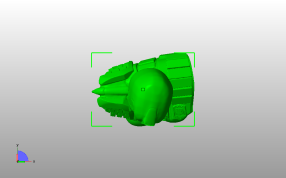 乔林女士雕像俯视图