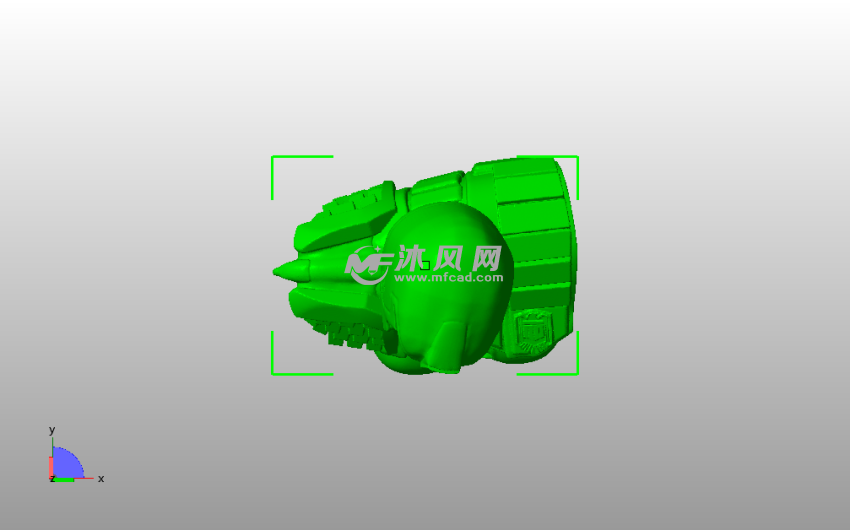 乔林女士雕像俯视图