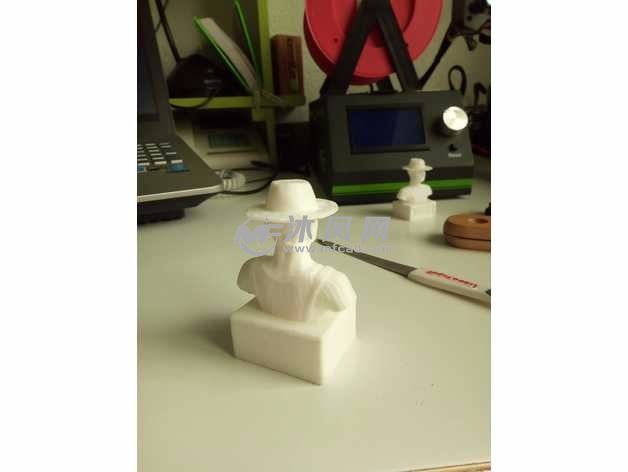 特伦斯·希尔半身像后视图